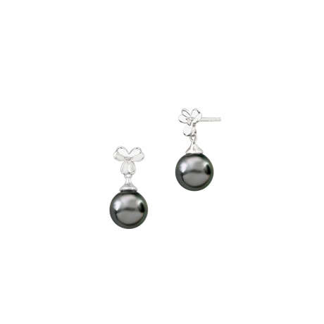 Boucles d'oreilles pendantes Flore