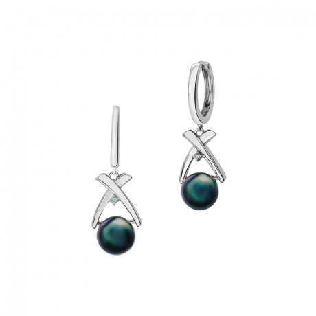 Boucles d'oreilles pendantes Archipel