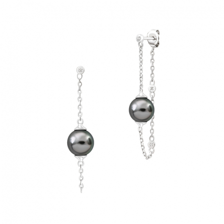 Boucles d'oreilles pendantes Epure