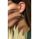 Boucles d'oreilles earjacket Canopée