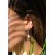 Boucles d'oreilles pendantes Archipel